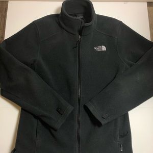 North Face zip up fleece jacket